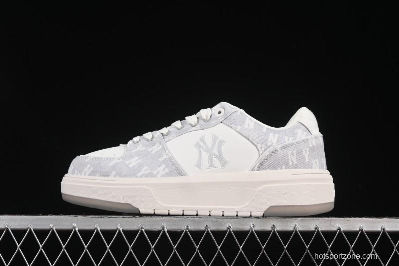 Adidas NY MLB Chunky Liner Embo Monogram New York Yankees Heightening Thick Sole Casual Running Shoes - 3ASXV015N50GRS