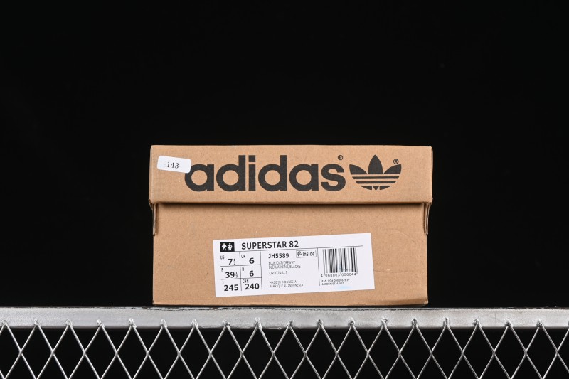 Adidas Superstar 82 Shell Toe Casual Skate Shoes - JH5589