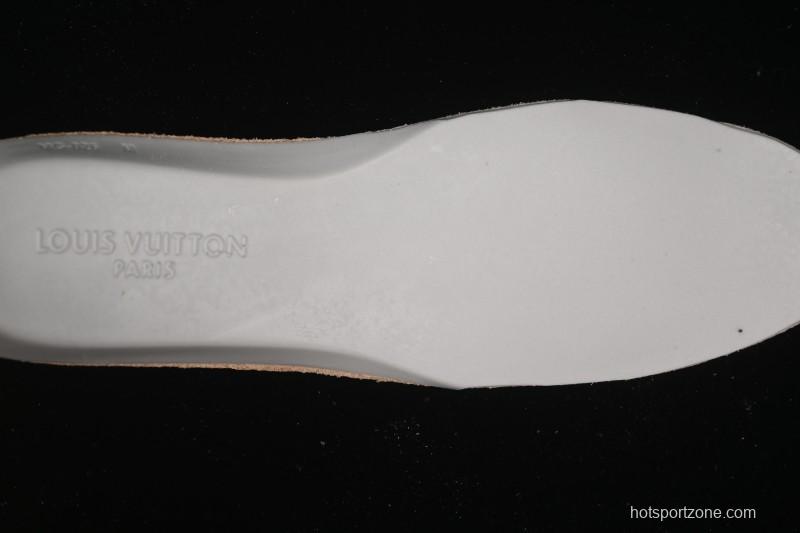 Louis Vuitton Sneakerina Round Toe Lace-Up Ballet Style Flat Training Shoes - N.F6