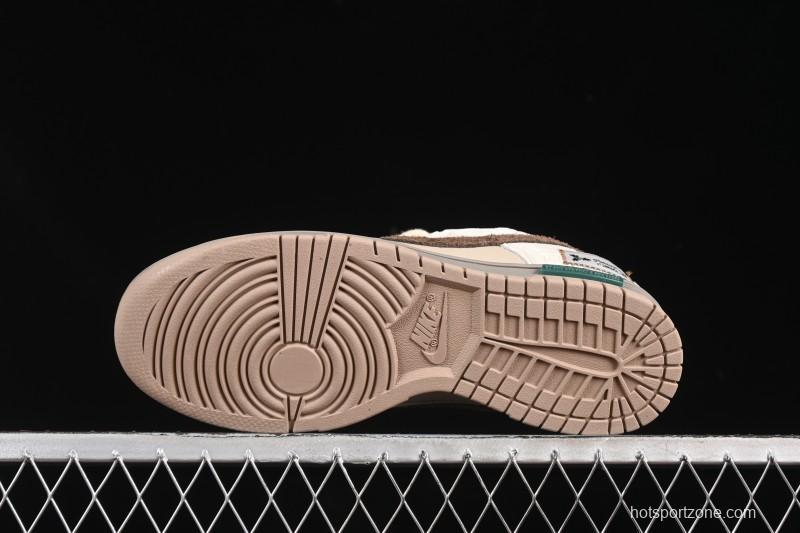 Nike Dunk Low Panda Prank Winter Dream Fantasy Low-Top Casual Skate Shoes - HQ1175-240