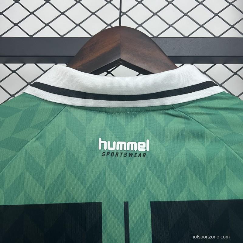 25/26 Real Betis Green with Black Vertical Stripes Jersey