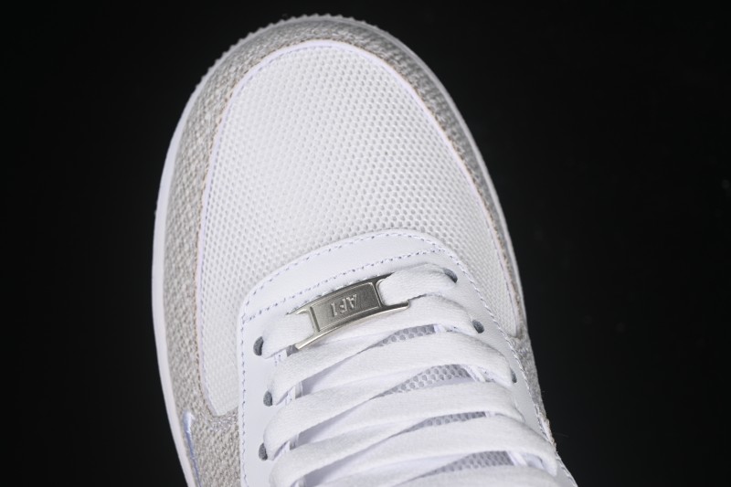 Nike Air Force 1'07 Low Denim Small Swoosh Casual Sneakers - ZH0316-092