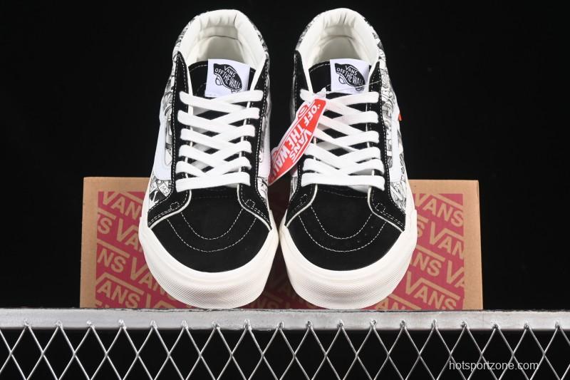 Vans Sk8-Mid Classic Skate Shoes - VN0A347UVGD