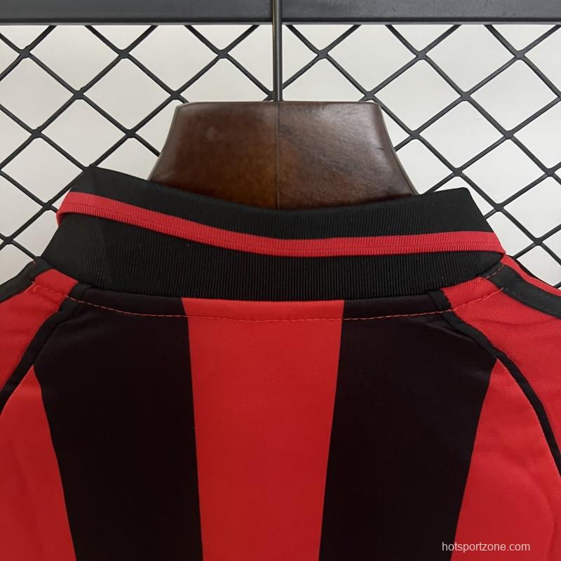98/99 Kids AC Milan Home Size 16-28 Jersey