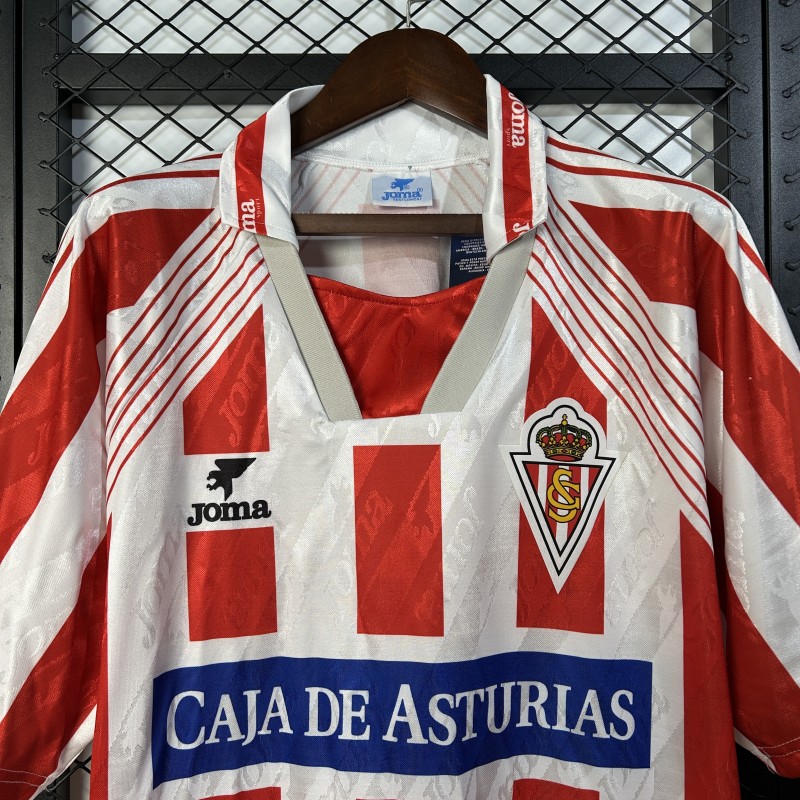 94/95 Retro Sporting Gijon Home Jersey
