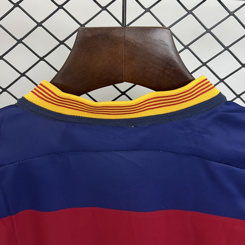 Retro 15/16 Kids Barcelona Home Size 16-28 Jersey