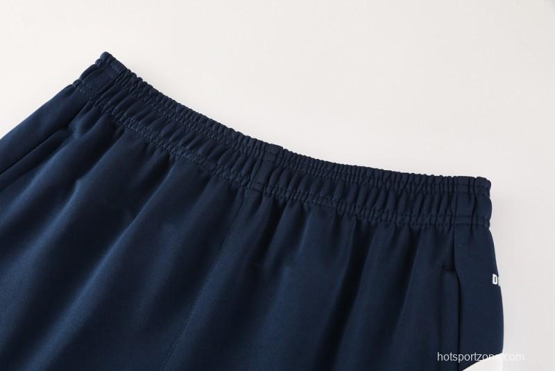 2025 Portugal Navy Full Zipper Jacket +Long Pants