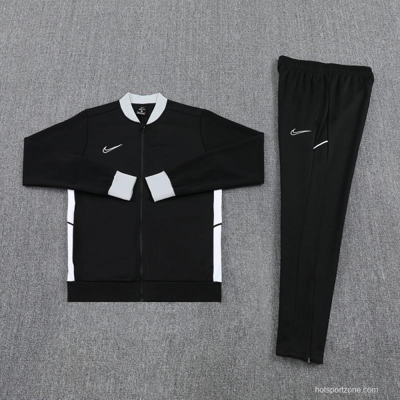 2025 NIKE Black Full Zipper Jacket + Long Pants