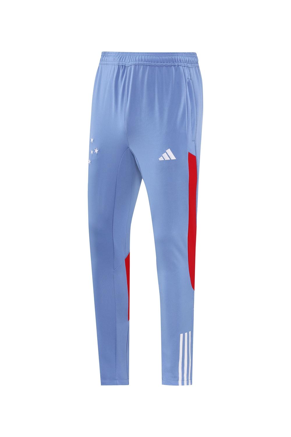 25/26 Cruzeiro Bluish Gray Navy Half Zipper Jacket+Long Pants