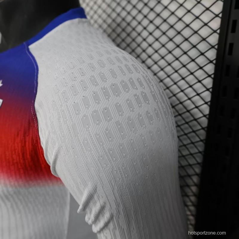 Player Version 2025 England Home Long Sleeve Jersey