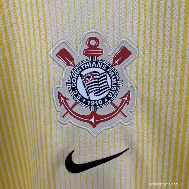 2025/26 Corinthians Yellow Goalkeeper Jersey