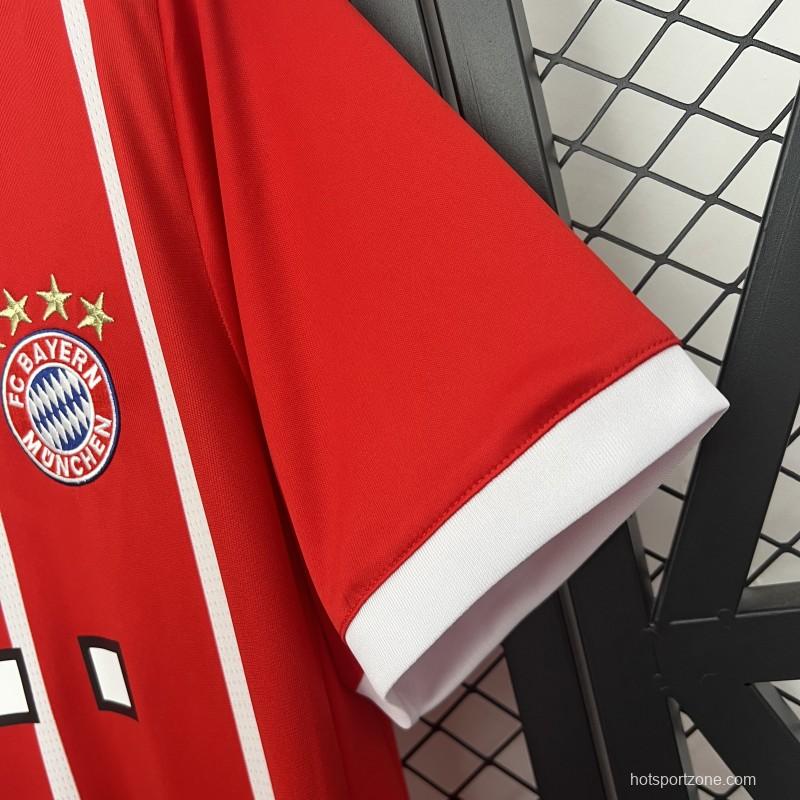 17/18 Retro Bayern Munich Home Jersey