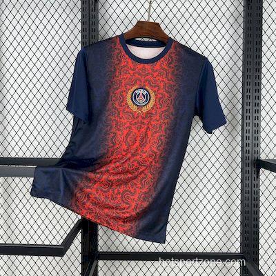 2025/26 Paris Saint-Germain (CAMPEONES DE EUROPA) Red And Blue Jersey
