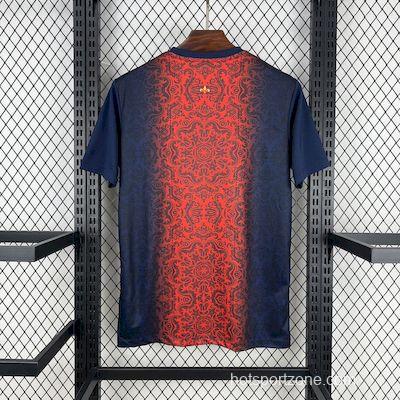 2025/26 Paris Saint-Germain (CAMPEONES DE EUROPA) Red And Blue Jersey