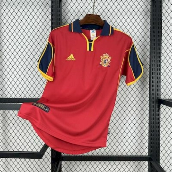 Retro 1998 Spain Home Jersey