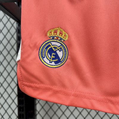 2025/26 Kids Real Madrid Orange Color Goalkeeper Red Jersey