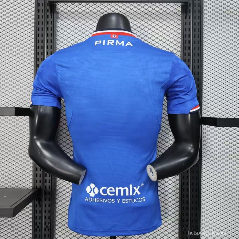 Player Version 25/26 Cruz Azul Home Jersey