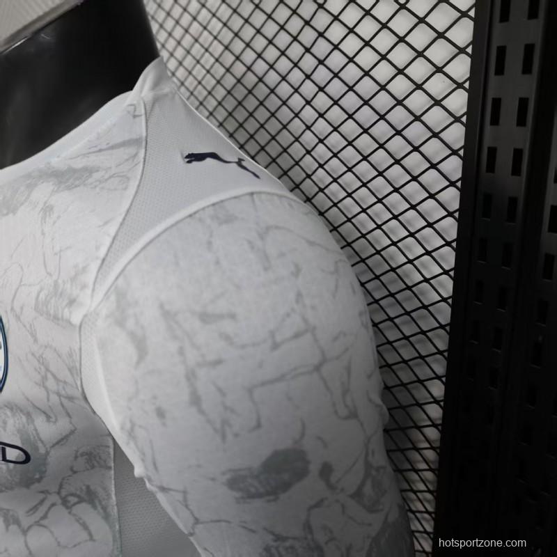 Player Version 25/26 Manchester City Away Long Sleeve Jersey