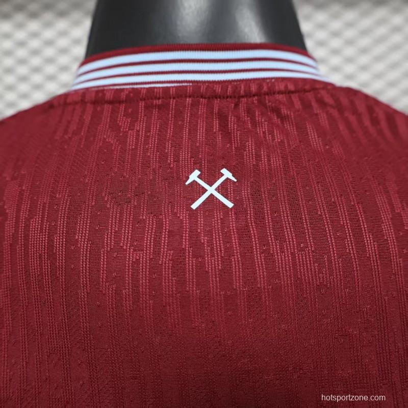 Player Version 25/26 West Ham Home Jersey