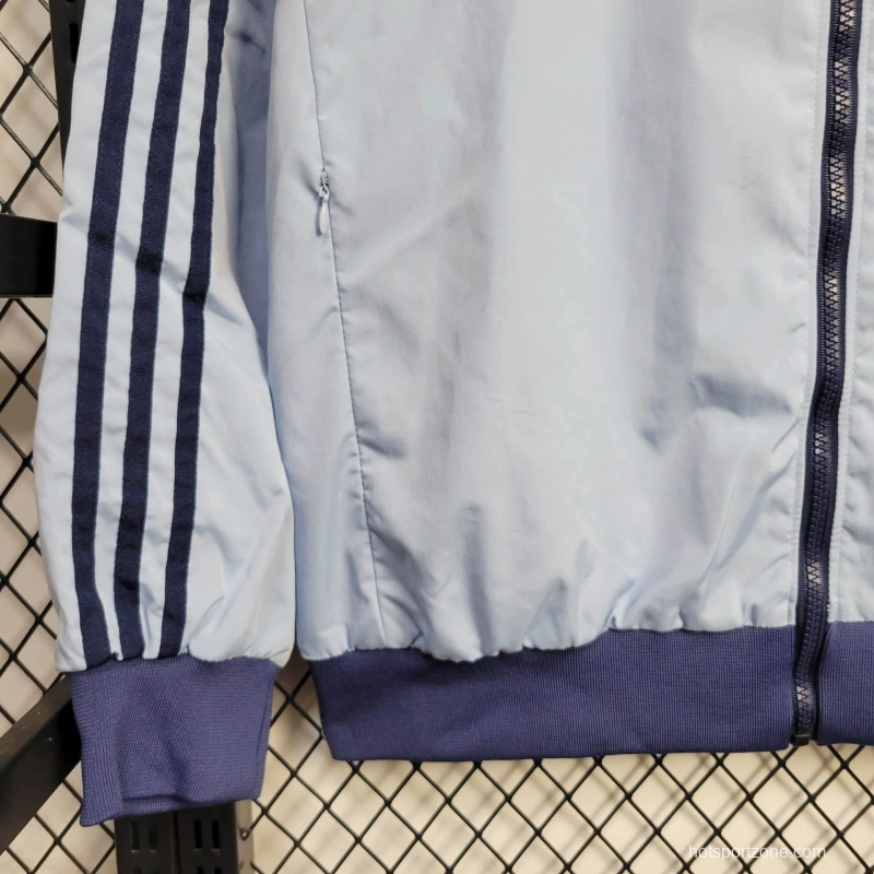 2025 Argentina Jacket Blue Windbreaker