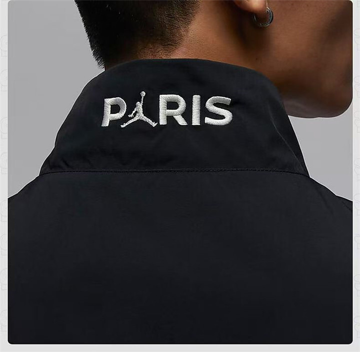 25/26 PSG Retro Color Block Track Jacket Set - Blue/Black/Pink Collection Windbreaker 3 Colors