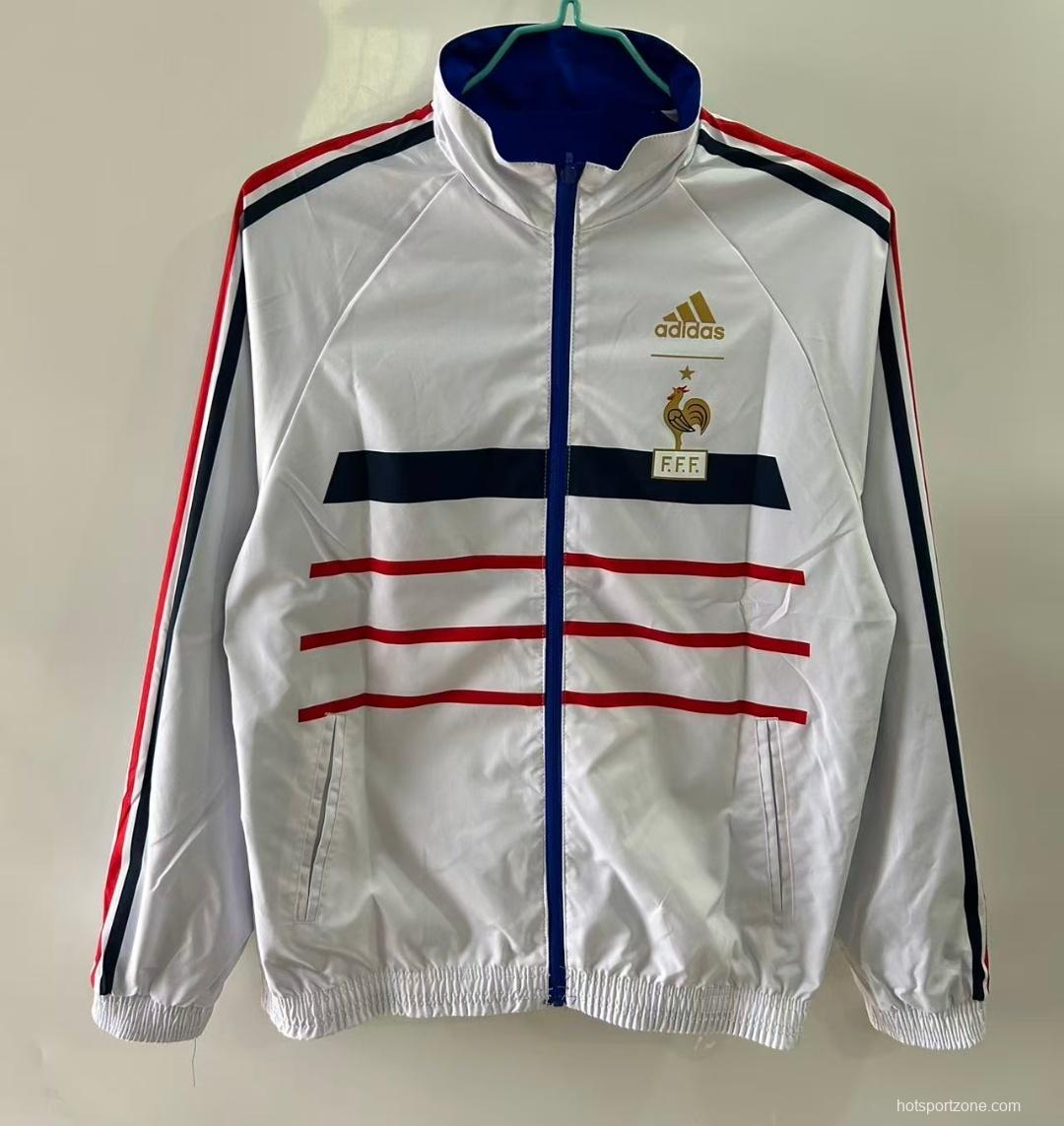 1998 France Blue Windbreaker
