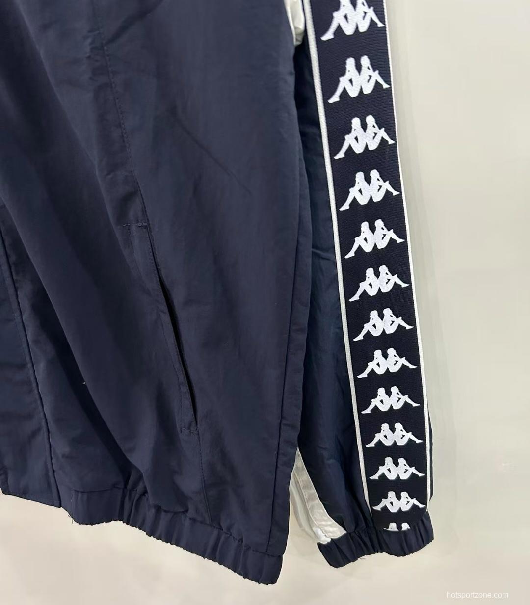 25/26 Real Madrid 1967 Style Black/White Windbreaker