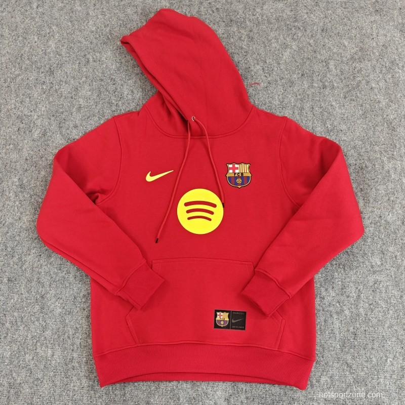 25/26 Barcelona Fleece-lined hoodie 10 Colors