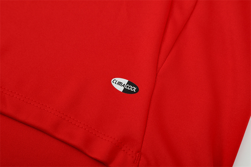 Retro 04/05 AC Milan Red Half Zipper Jacket
