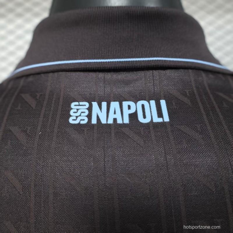 Player Version 25/26 Napoli Third Black Jersey