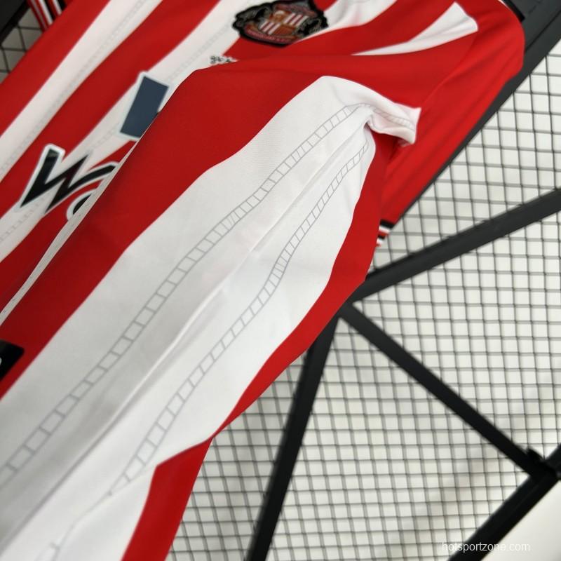 25/26 Sunderland Home Jersey