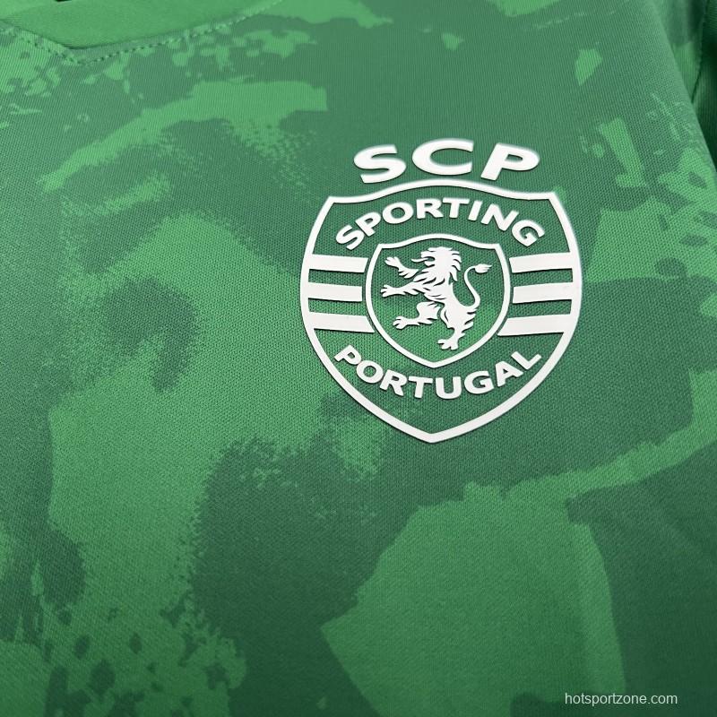 25/26 Sporting Lisbon Pre-Match Green Jersey