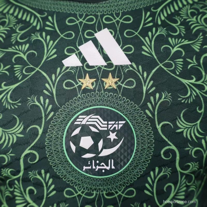 Player Version 2025 Algeria Green Jersey