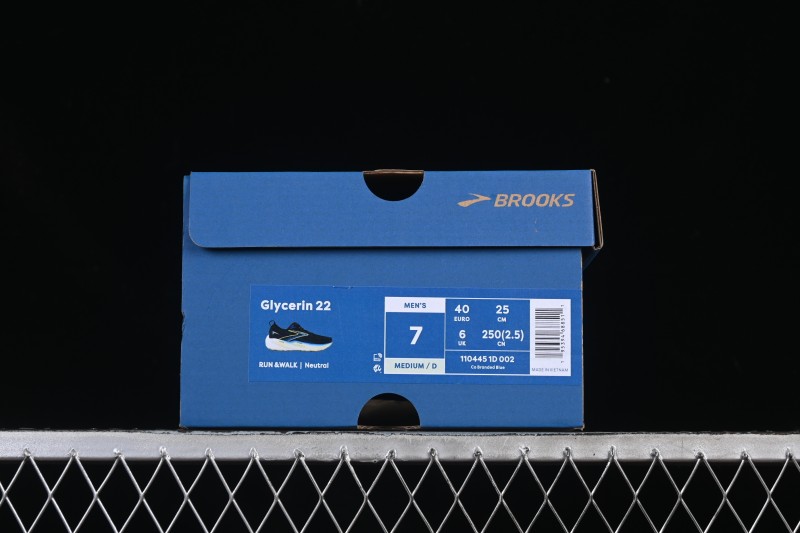 Brooks Glycerin 22 Cushioned Marathon Nitrogen Running Shoes - 1104451D002