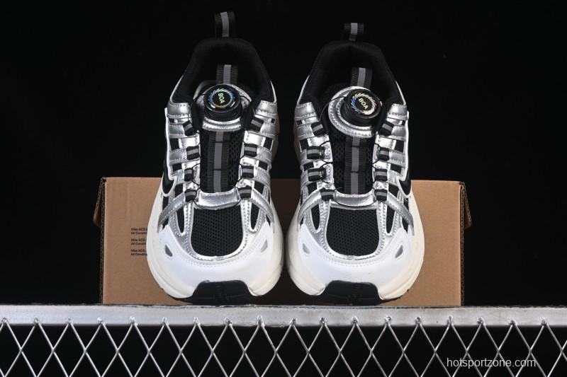 Nike P-6000 Retro Casual Sports Kids Shoes - Silver Red Black Swoosh