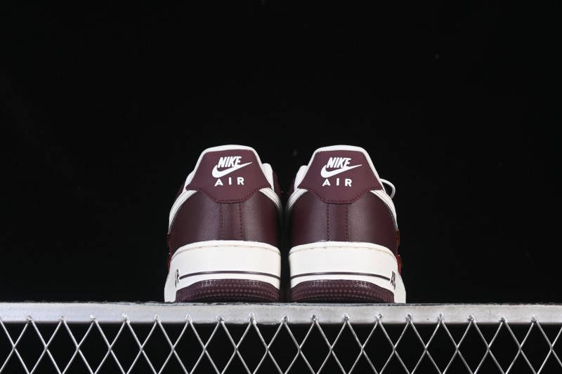 Nike Air Force 1'07 Low Casual Sneakers with Full-Length Air Cushion - IR0485-611