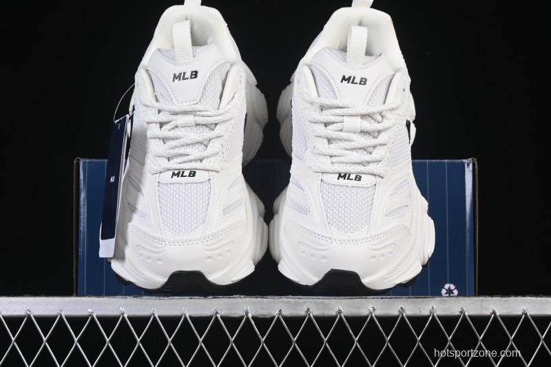 New York Yankees Chunky A Height-Increasing Thick Sole Casual Running Shoes - 3ASHW055N07WHS