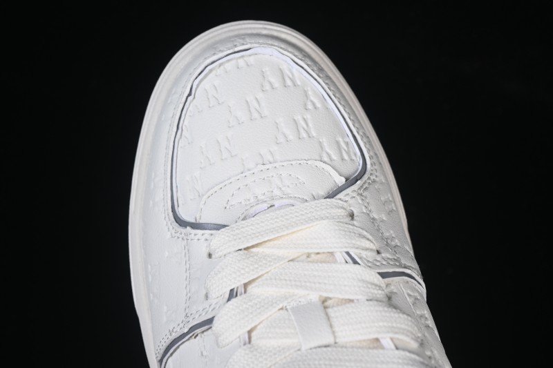 New York Yankees Bigball Chunky Embo Monogram Platform Sneakers - 3ASXE035N50GRS