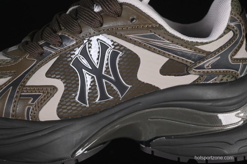 New York Yankees Chunky Curve Runner Enamel Thick Sole Casual Running Shoes - 3ARNSPE5N50BRS