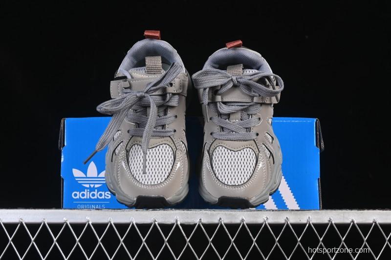 Adidas Adistar Anti-Slip Durable Casual Kids Shoes - Cement Gray