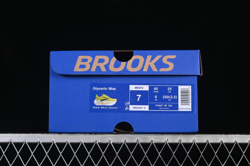 Brooks Glycerin Max Men's Cushioned Marathon Nitrogen Running Shoes 1104471D303