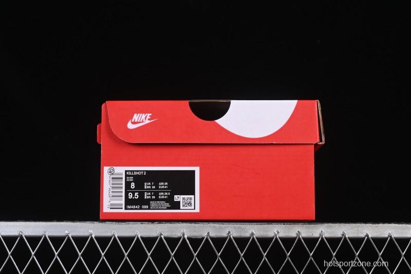 Nike Killshot 2 Retro Comfortable Anti-Slip Lightweight Low-Top Skate Shoes - IM4842-099