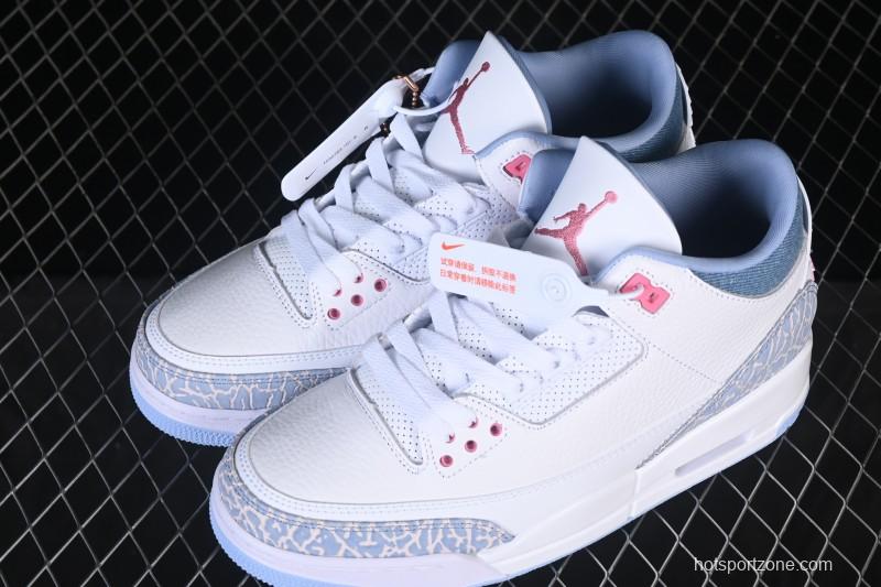 Nike Air Jordan 3 Retro Cobalt Bliss Design - HQ0784-101