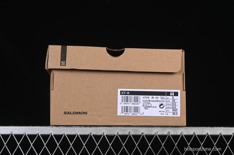 Salomon XT-6 High-Tech Outdoor Trail Running Shoes - 477376-29