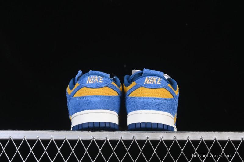 Nike Dunk Low Panda Blue Orange Low-Top Casual Skate Shoes - IH7648-700