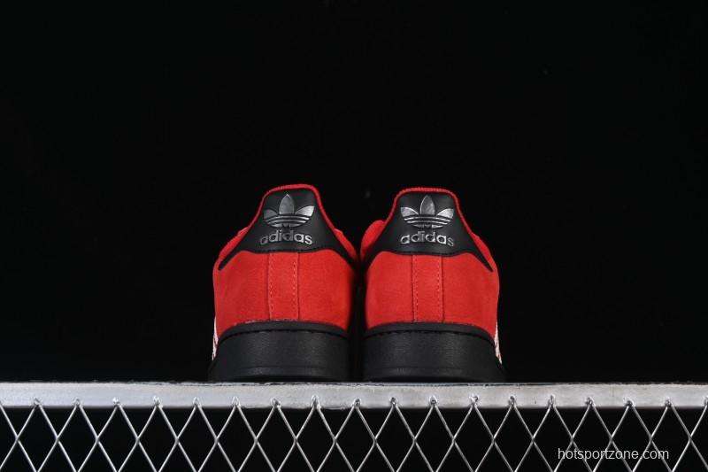 Adidas Superstar II Casual Sneakers with Shell Toe Design - JQ3220