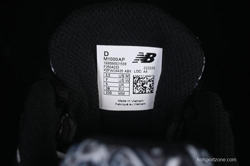 New Balance 1000 Series Retro Dad Style Low-Top Casual Sports Running Shoes - M1000AP