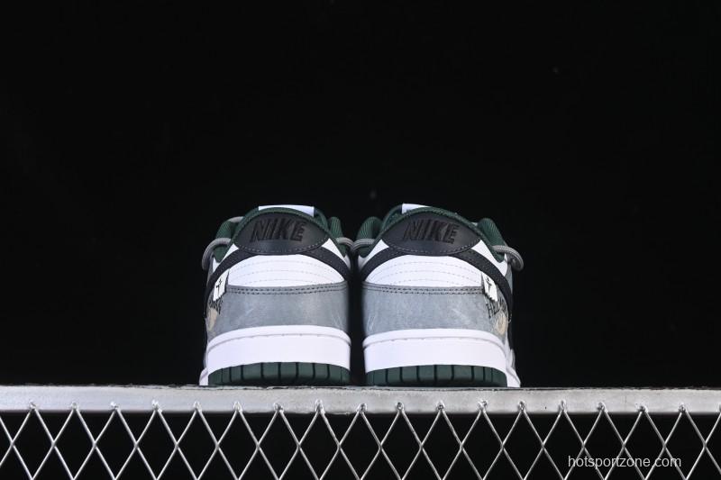 Nike SB Dunk Low Anniversary Custom Low-Top Casual Skate Shoes - DV0833-111