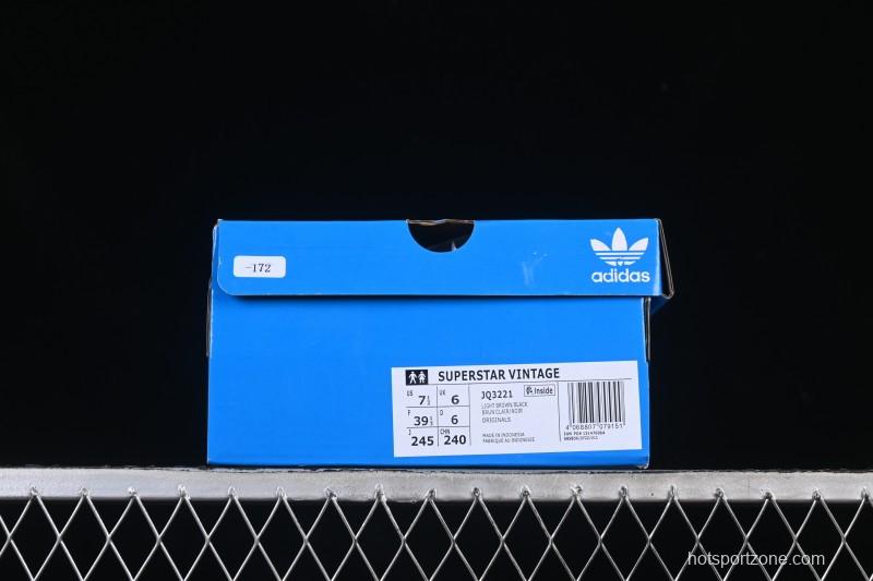 Adidas Originals Superstar Vintage Shell Toe Casual Sneakers - JQ3221