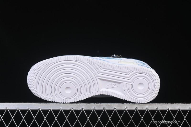 Nike Air Force 1'07 Low Pisces Hand-Painted Doodle Zodiac Series - 219-320